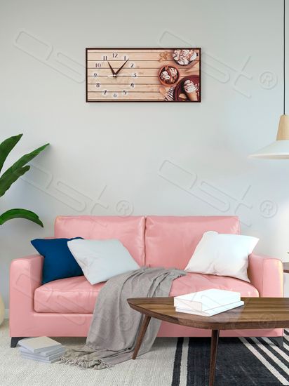 Настенные часы-постер "Ice Cream"