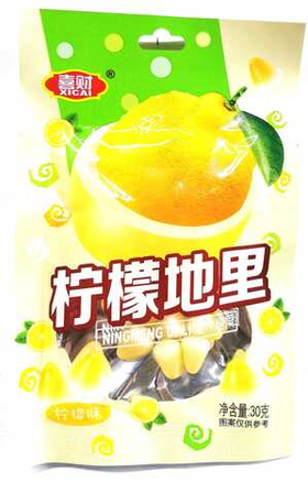 Жевательные конфеты XICAI сливочный лимон 30гр