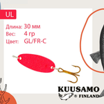 Блесна для рыбалки UL 1 30/4,0 BL/GR/FYe/FR-C