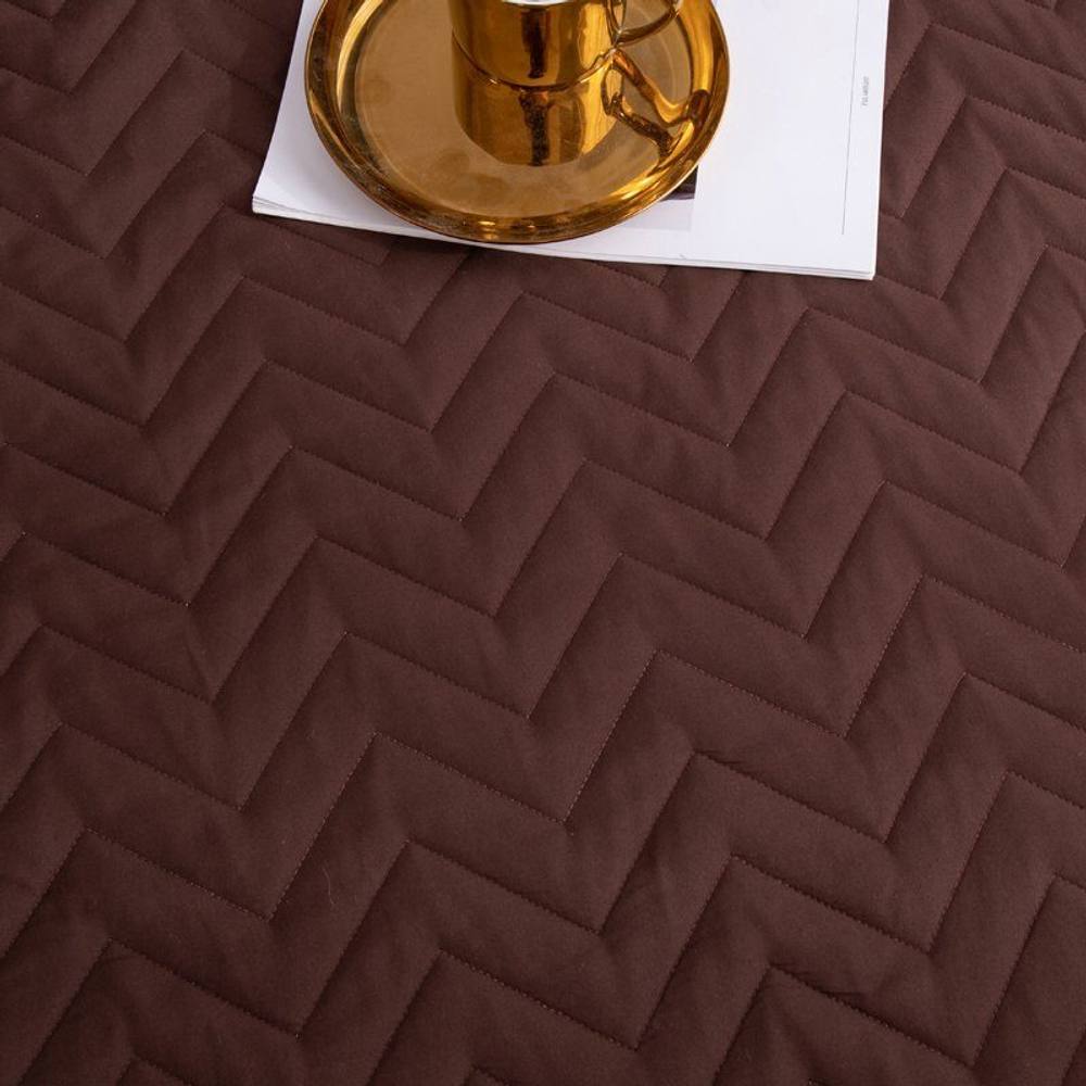 Покрывало однотонное двустороннее с наволочками ODP009