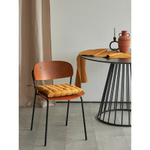 Подушка на стул из хлопка цвета карри из коллекции essential, 35х35 см