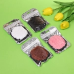 Спонж для снятия макияжа «Beauty», микс 4-5 цветов, d-8см