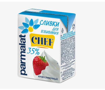 Сливки 35% 200 мл Parmalat