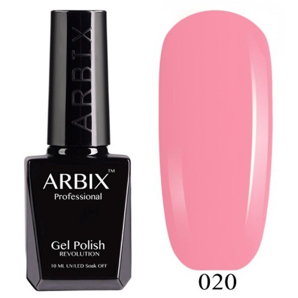 Гель-лак Arbix  Розовый Фламинго №020