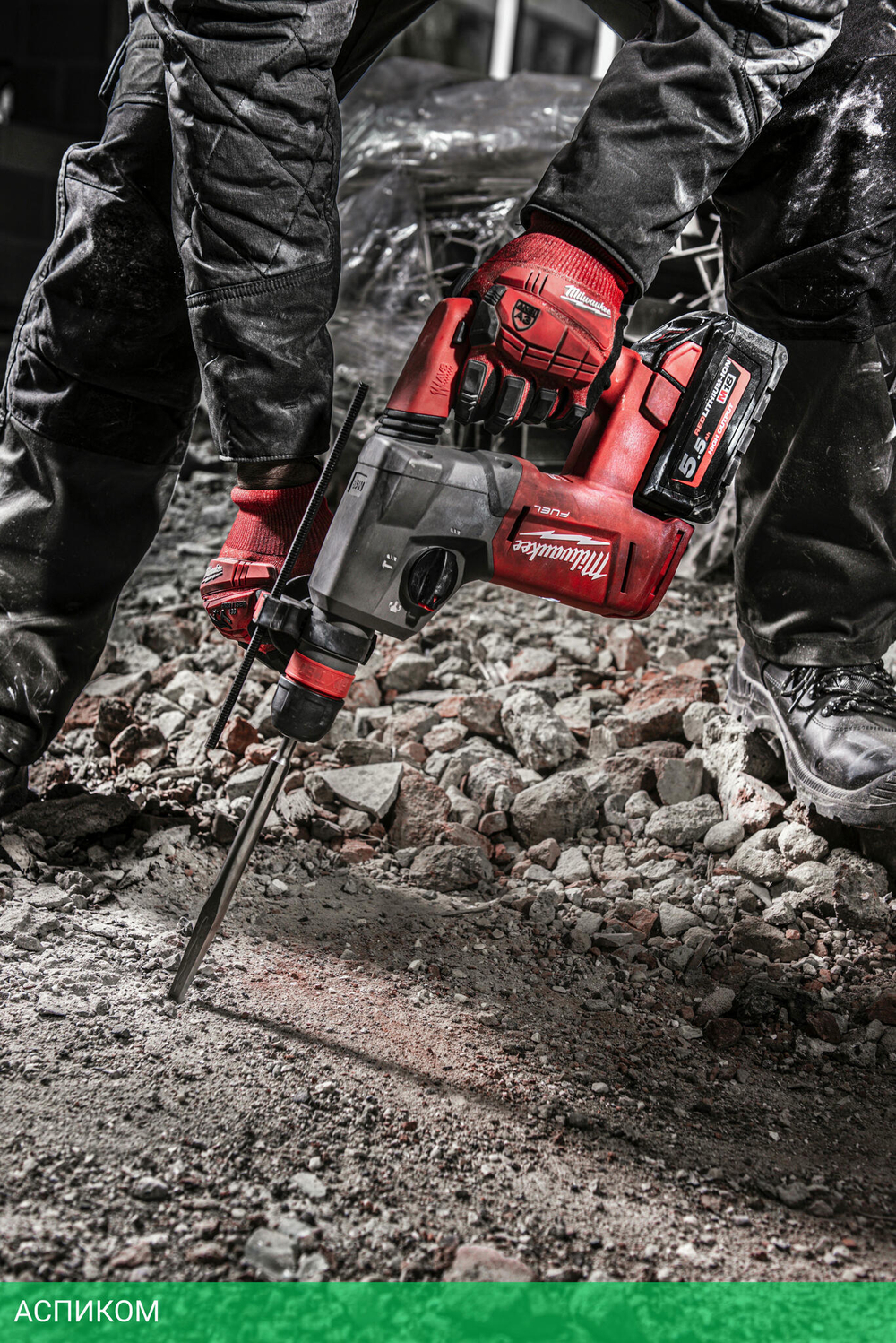 Долото Milwaukee SDS Max Sledge 400мм 20шт (4932478274)