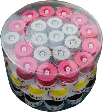 Намотки теннисные Polyfibre Feel It Overgrip 60P - assorted