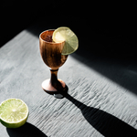 Деревянная рюмка (стопка) на ножке из дерева сибирский кедр R39