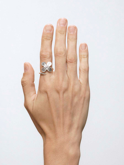 кольцо гортензия