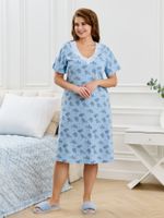 Ночная сорочка Канна-1 Виотекс ГОЛУБОЙ