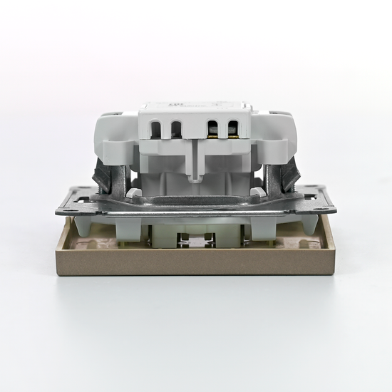 Выключатель 1-кл. ArtGallery (сх. 1) 10AX шампань SE GAL000511