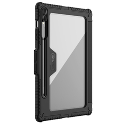 Чехол книжка от Nillkin для планшета Samsung Galaxy Tab S9+ Плюс, серия Bumper Pro Case-Multi Angle Folding Style, многофункциональный складной