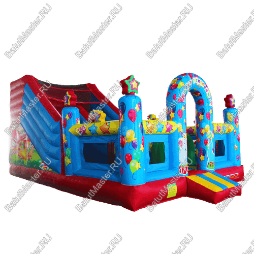 Коммерческий надувной батут "Цирк 2" 7*5*4 м