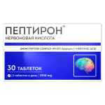 ПЕПТИРОН Ноотропный комплекс с пептидом эпифиза IPH EP, 30 таблеток