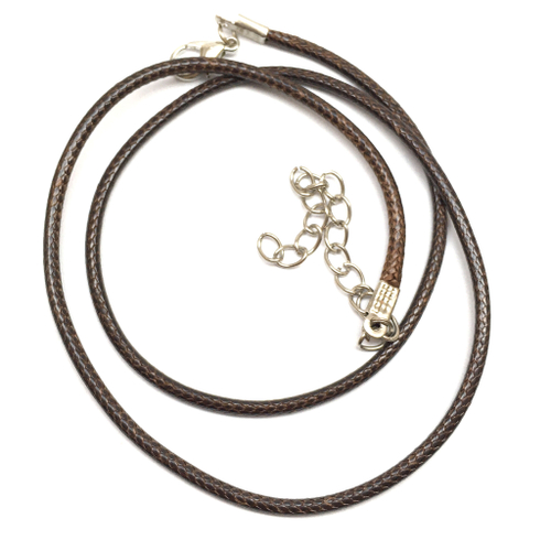 Основа для кулона коричневая 45 см