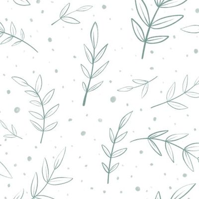 Веточки на белом