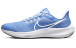 Nike Air Zoom Pegasus 39 simple and comfortable fabric shock absorption, non-slip, wear-resistant, breathable, low-cut casual running shoes men's blue and white