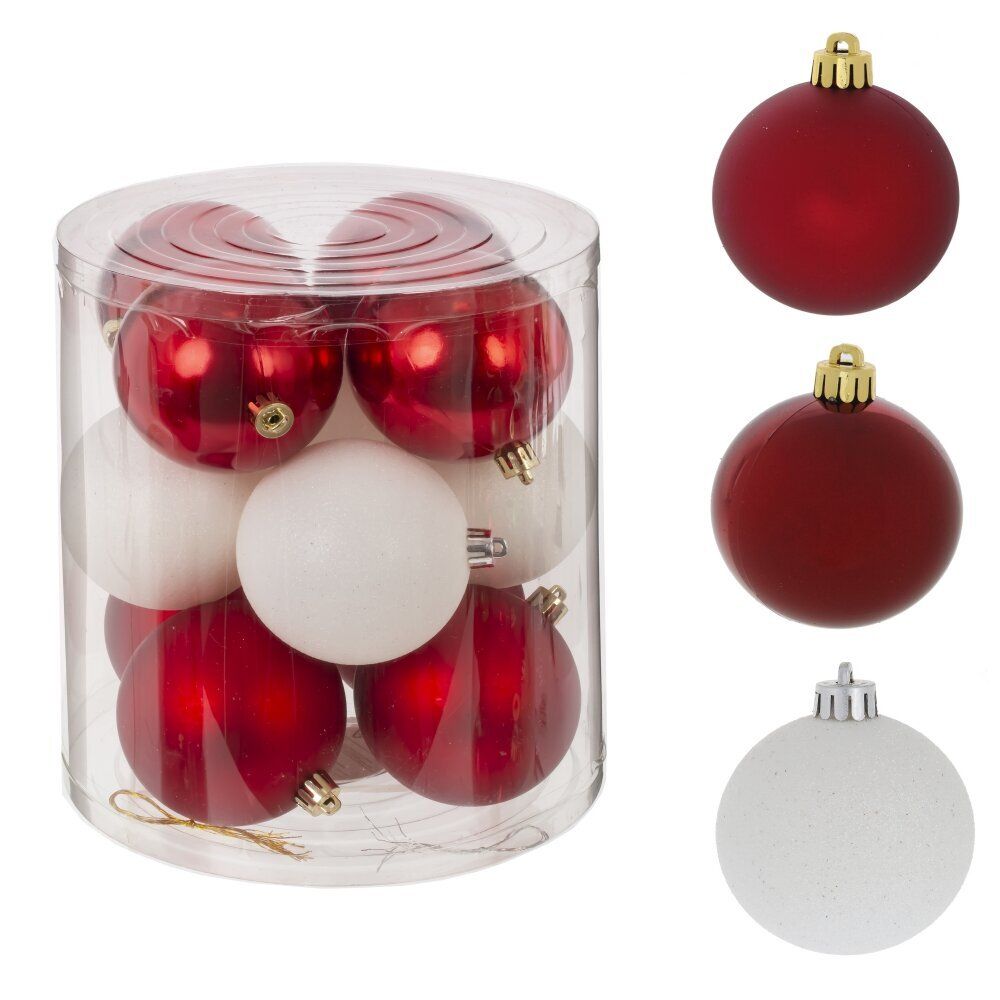 GAEM Набор из 12шт Украшение новогоднее "Шар", D 8 см, L19 W19 H21,5 см