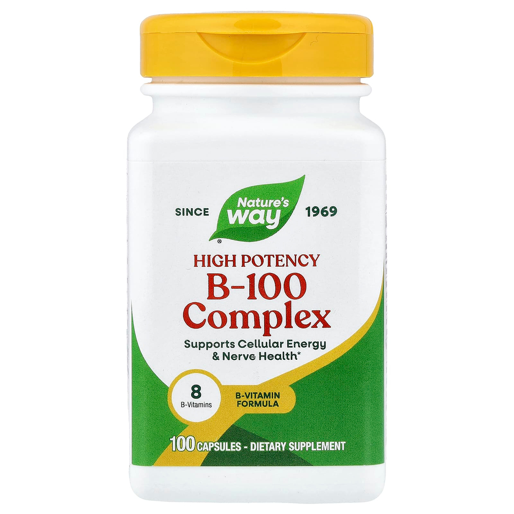 Nature's Way, B-100 Complex, 100 капсул