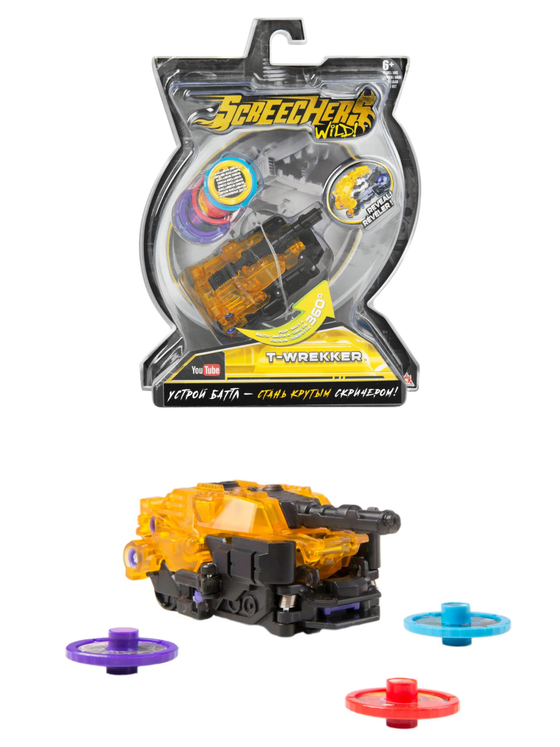 Машинка-трансформер Ти-Реккер Дикие Скричеры 35867