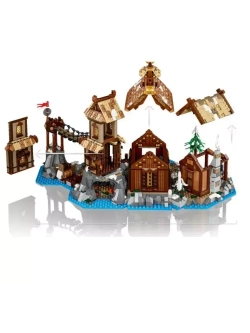 Конструктор Скандинавская деревня викингов 2103 детали