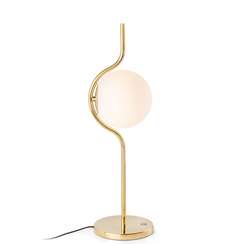 Настольная лампа Le Vita золотая