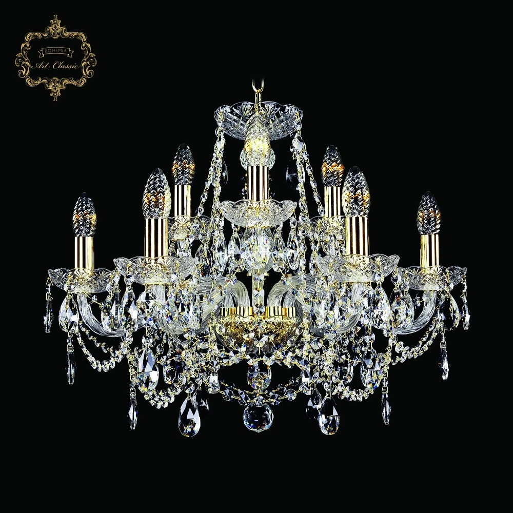 Подвесная люстра Art Classic 11.25.6+3.200.Gd.Sp