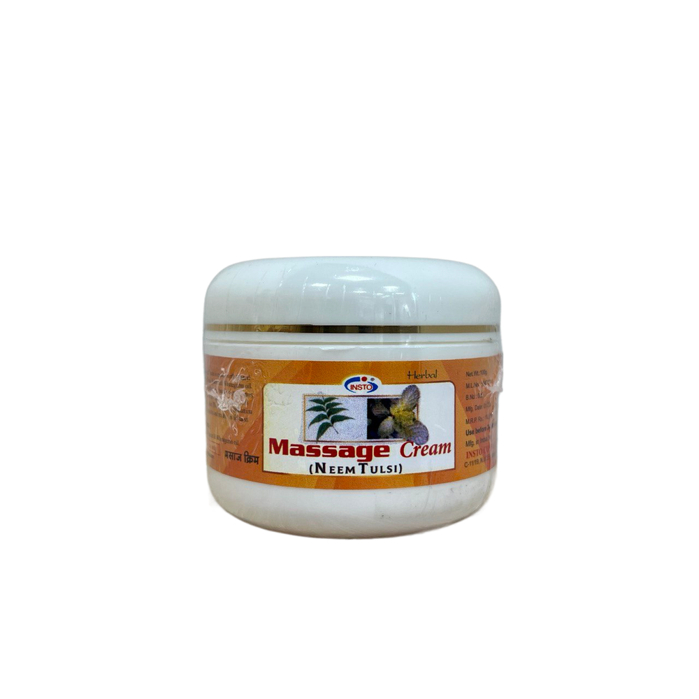 Крем для лица массажный Insto Massage Cream Neem Tulsi Ним и Тулси 100 г