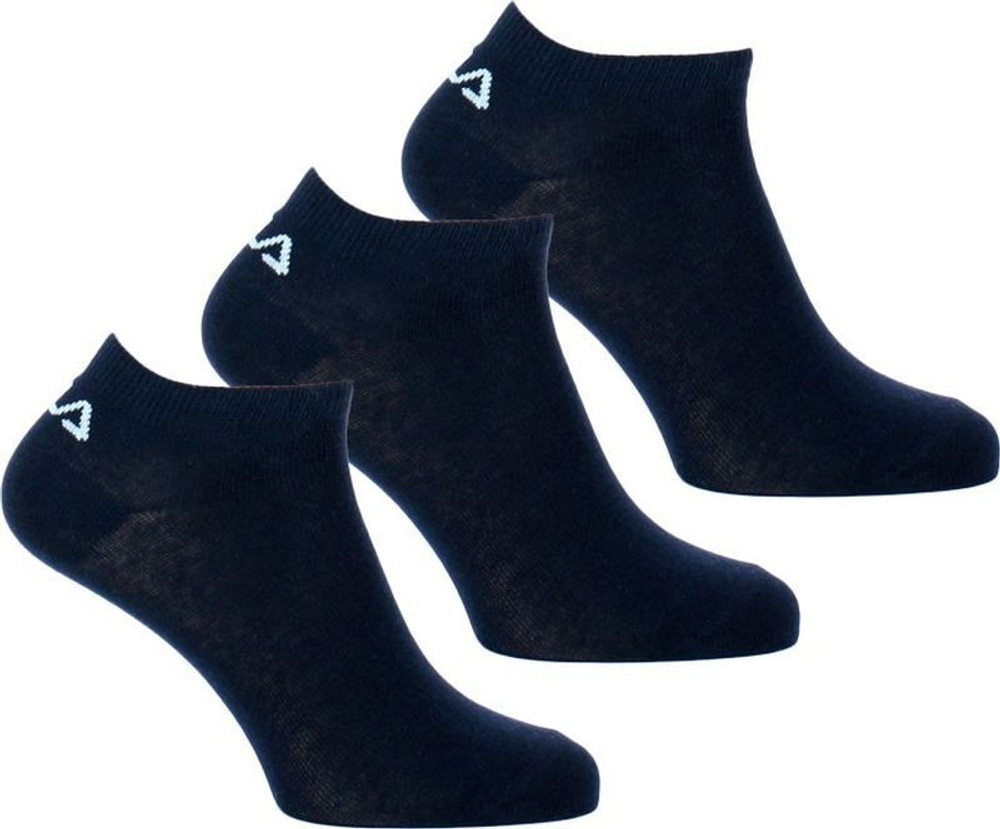 Теннисные носки Fila Invisible Socks 3P - Black
