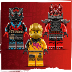 LEGO Ninjago/ Штормовой суперджет Раса и Арин/ 71833