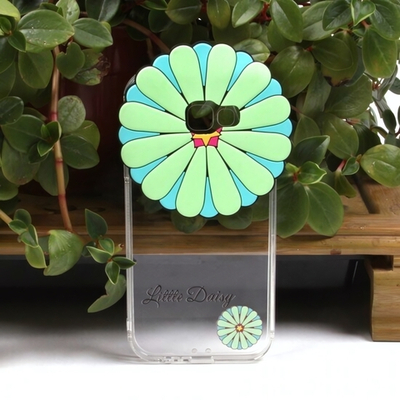 Силиконовый чехол "Цветы" для Samsung Galaxy A7 (2017), 009871