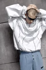 Худи VNVA Noise белое