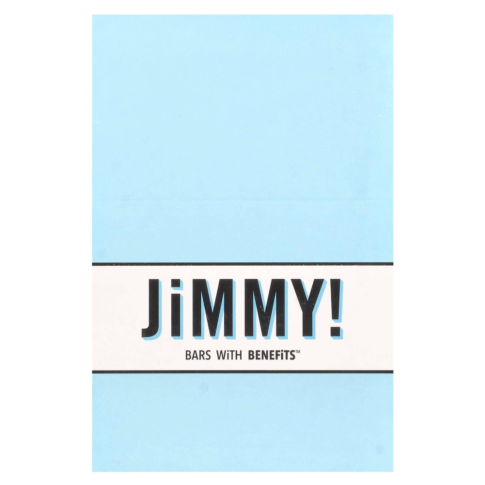 JiMMY!, Bars With Benefits, протеиновый батончик, крем с морской солью и карамелью, 12 батончиков, 58 г (2,05 унции)