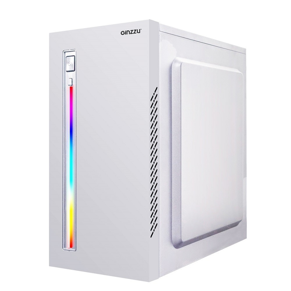 Ginzzu D380 RGB White w/o PSU