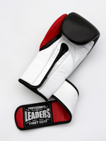 Перчатки боксерские LEADERS LiteSeries (черно-красные)