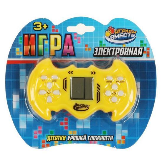 Электронная логическая игра блист.14*12*3см ИГРАЕМ ВМЕСТЕ