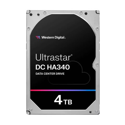 Жесткий диск Western Digital Ultrastar DC HA340 HDD 3.5" SATA 4TB, 7200 rpm, 256MB buffer, 512e, (0B47487)