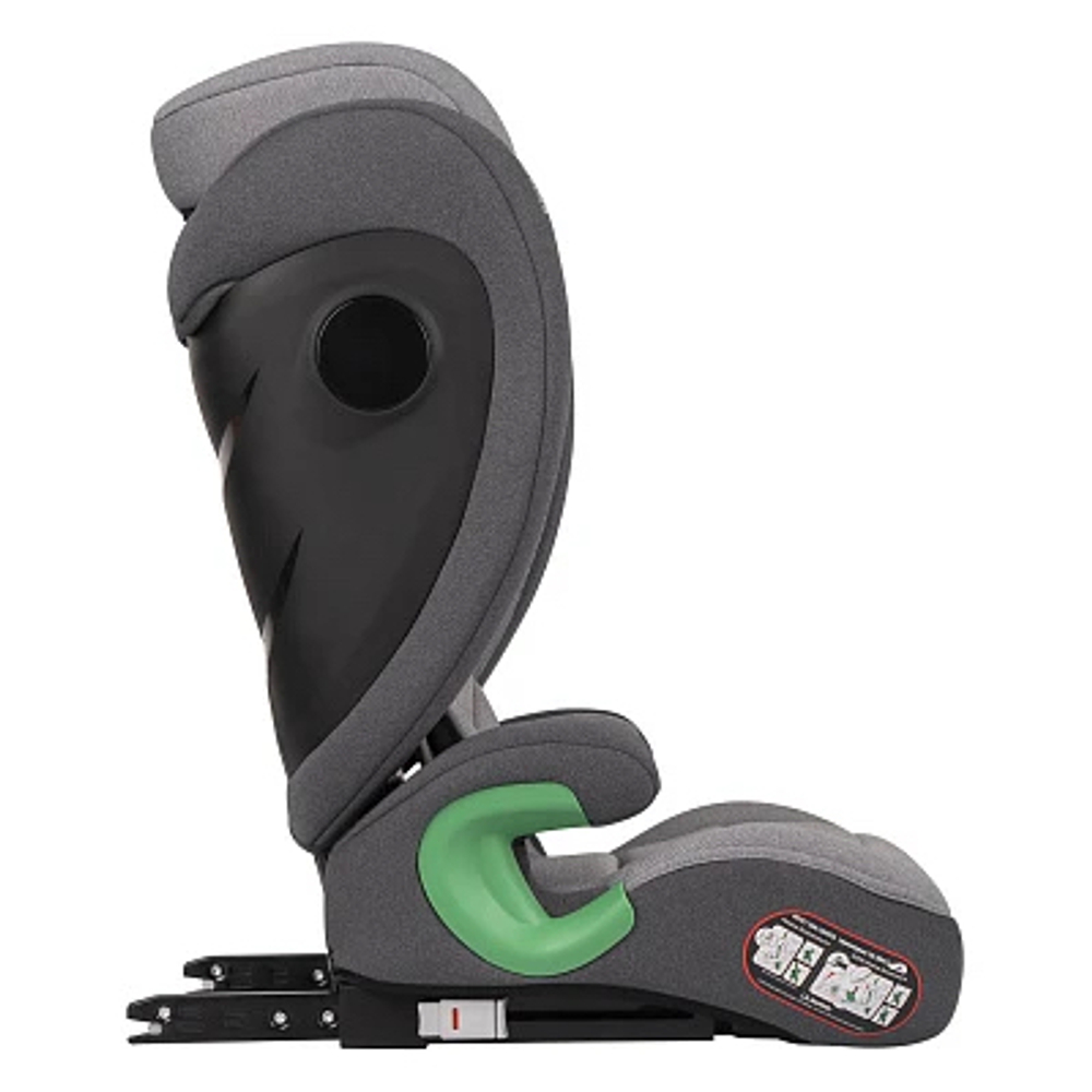 Автокресло детское Indigo Defender Isofix группа 2/3 (15-36) светло-серый