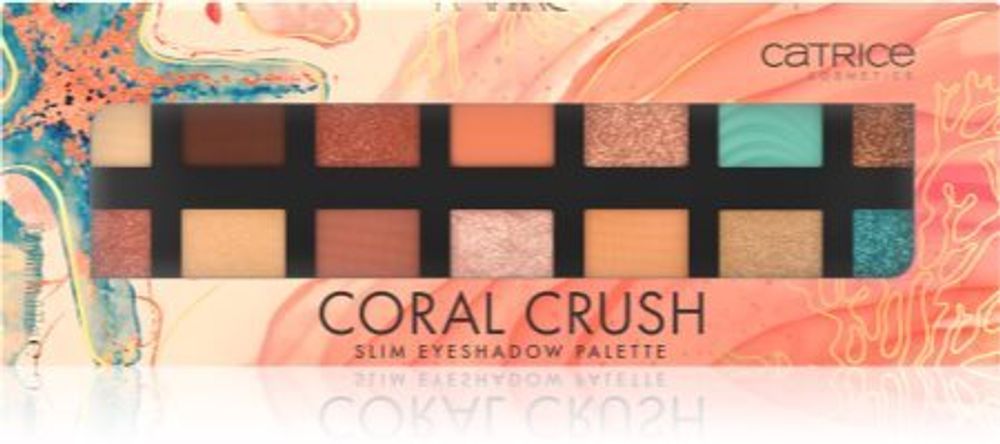 Catrice палитра теней для век Coral Crush