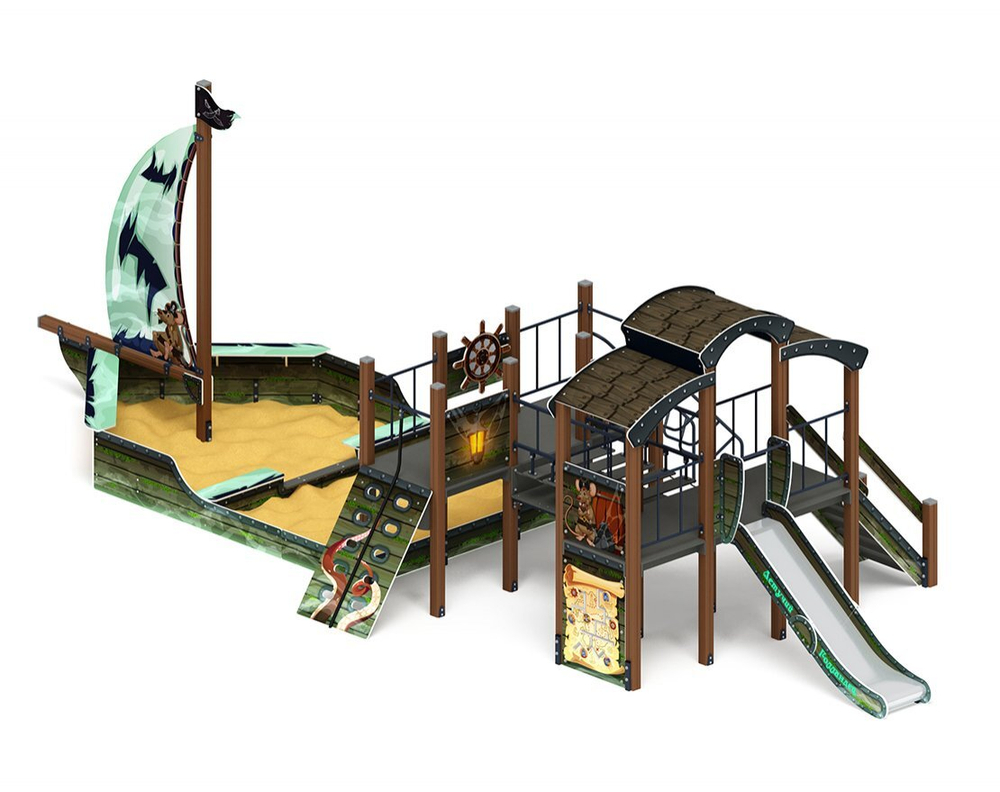 Игровой комплекс Летучий Голландец Парусник