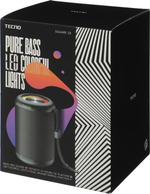 Колонка портативная TECNO S3 Square, 3Вт, черный