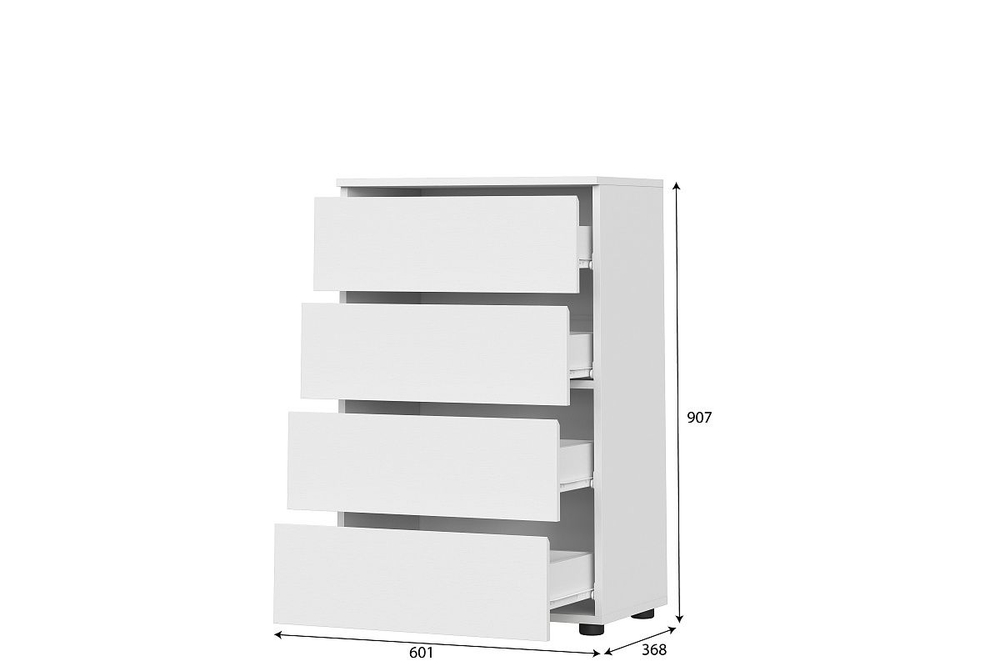 Спальный гарнитур Токио Белый текстурный
