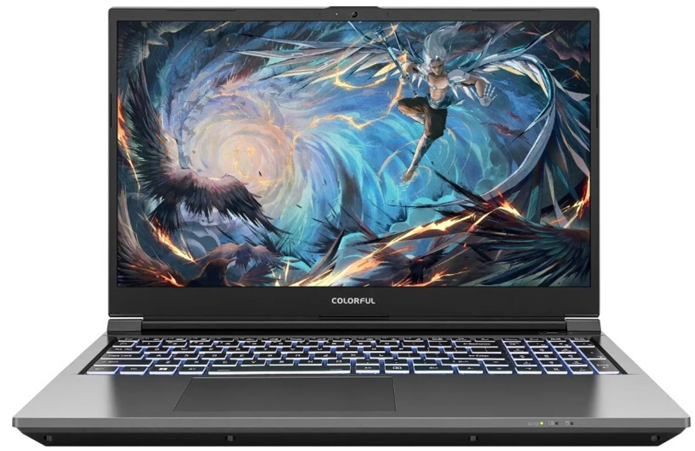 Ноутбук  Colorful EVOL X15 AT 23H1 15.6 ", Core i5, 16 Гб RAM, 512 Гб SSD, GeForce RTX 4050, Серый
