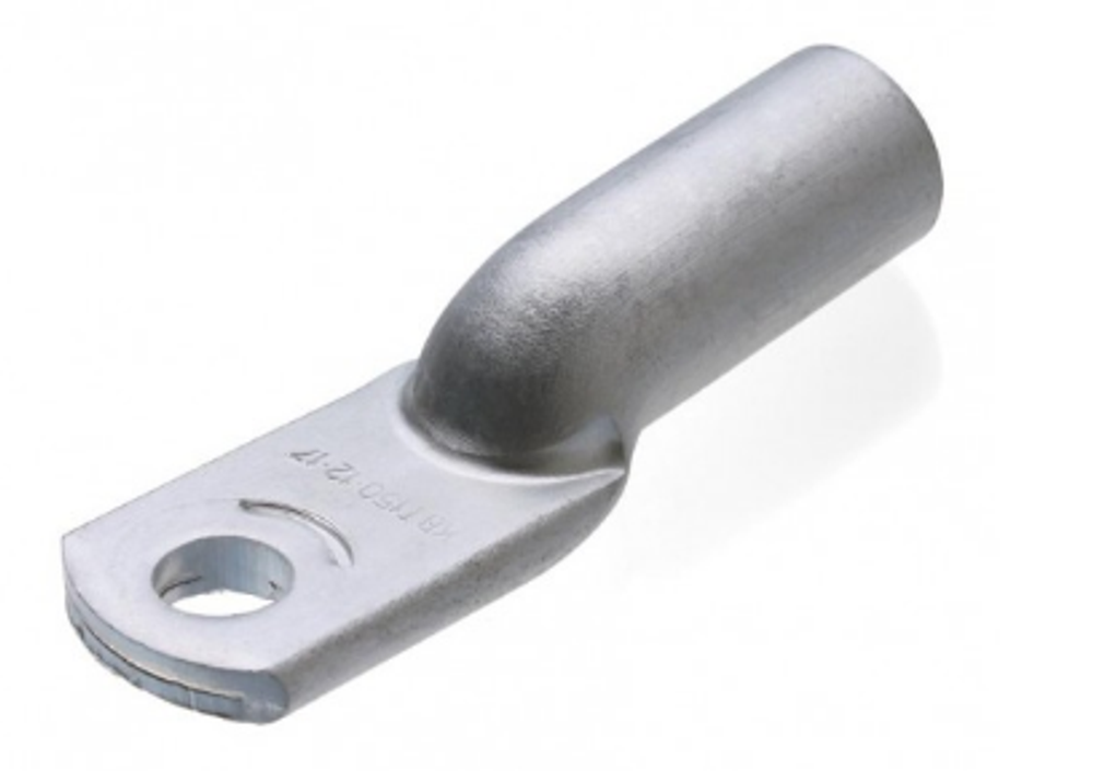 Клемма болтовая толстая Алюминь d= 8 квадратная под прессовку 16-8-5,4