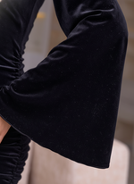 Платье бархатное нарядное праздничное