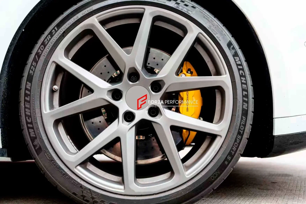 Карбон керамическая тормозная система для PORSCHE PANAMERA 972 2024+ Порше Тормоза Суппорт Тормозные диски Колодки