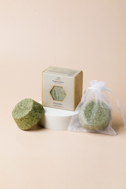 Твердый шампунь для волос "Крапива"