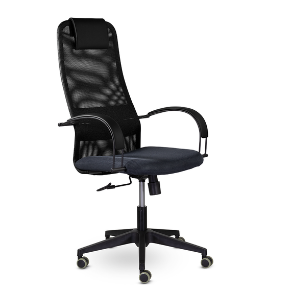 Кресло СН-601 Соло пластик SoloBL Ср S-0401/TW-01/Е11-к (черный)