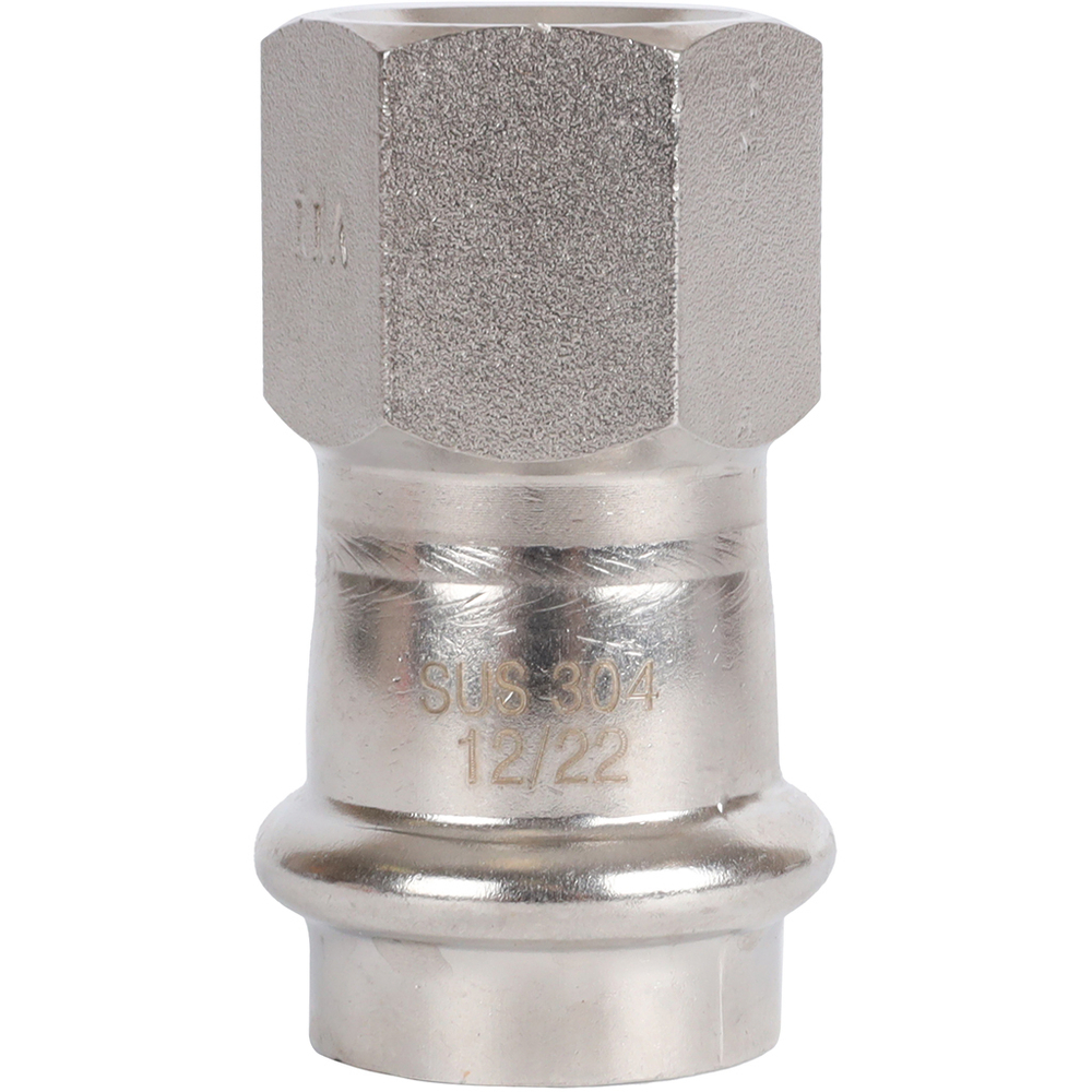 ROMMER Переходник с ВР 22x1/2" из нержавеющей стали прессовой