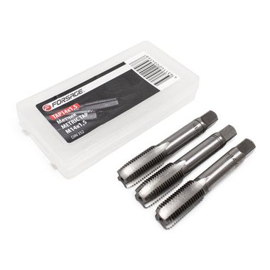 Метчик M14x1,5 (3шт),в пластиковом футляре Forsage F-TAP14x1,5