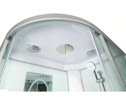 Душевая кабина WeltWasser (ВельтВассер) Werra 1204 R, с низким поддоном, с электрикой и ГМ, 120x90x217